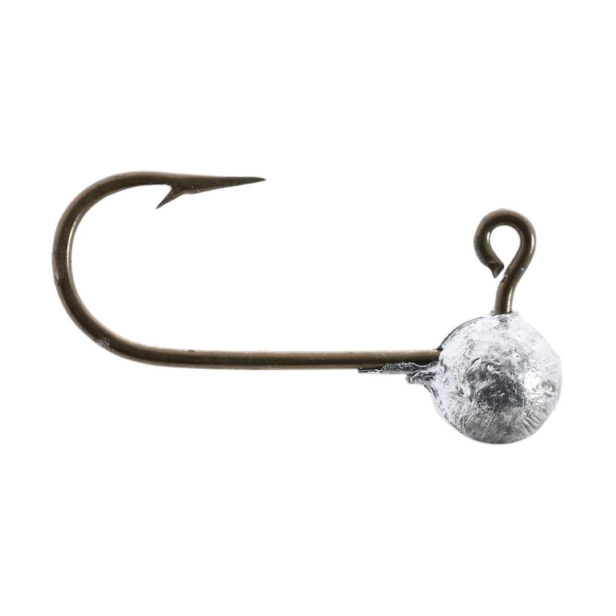 TROUT HEAD JIG UNPAINTED WITHOUT COLLAR 10 PACK, Fishing Tackle Jann